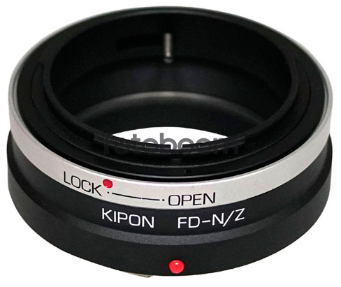 Adaptador Canon FD a Montura Nikon Z