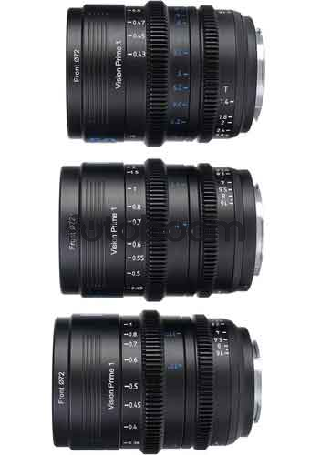 KIT VISION PRIME 24/35/50 (FF, Negro, E-Mount)