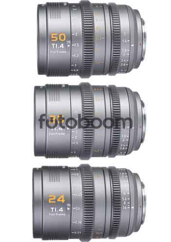 KIT VISION PRIME 24/35/50 (FF, Gris, E-Mount)