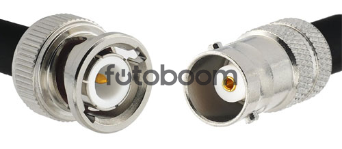 BNC RG58 Macho – Hembra (50cm)
