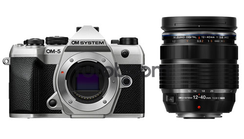 OM-5 II Plata + 12-40mm f/2.8 PRO II + 200EU OM-Telezoom Cashback