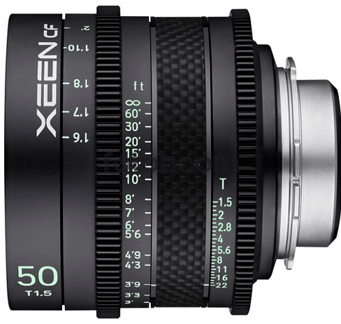 50mm T1.5 XEEN CF (Full Frame, Sony E)