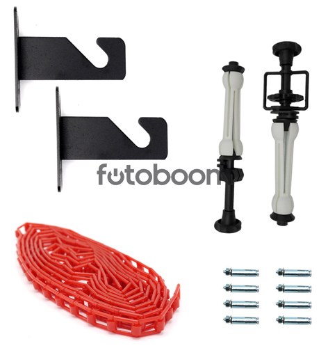 Kit completo 1 rollo – montaje en pared