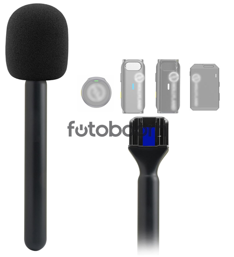 Adaptador con mango de entrevista