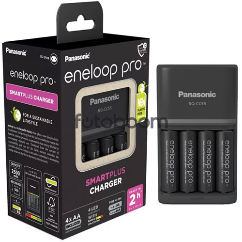 BQ-CC55 con 4xAA 2500mAh