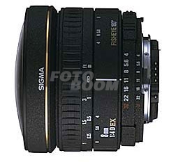 8 mm f/4EX Ojo de Pez Circular Sigma SLR