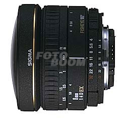 8 mm f/4EX Ojo de Pez Circular Sony Konica Minolta
