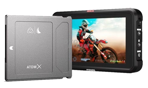 Ninja V + Nextorage 500GB + Kit Accesorios Bonificacion ATOMOS
