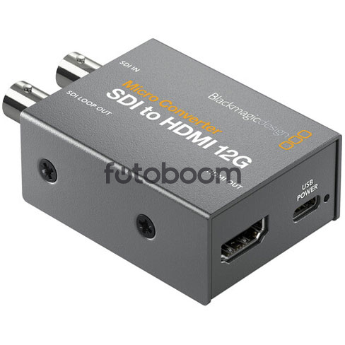Micro Converter SDI to HDMI 12G PSU
