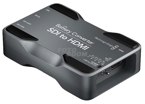 Conversor SDI a HDMI con Bateria