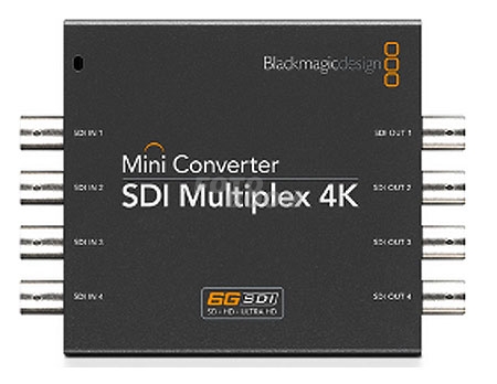 Mini Conversor SDI Multiplex 4K