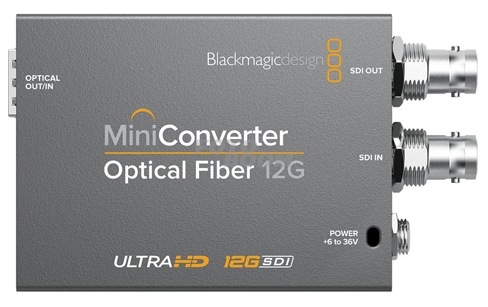Mini Conversor Optical Fiber 12G