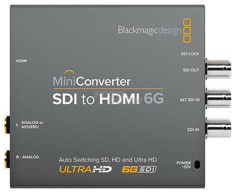 Mini Conversor SDI - HDMI 6G