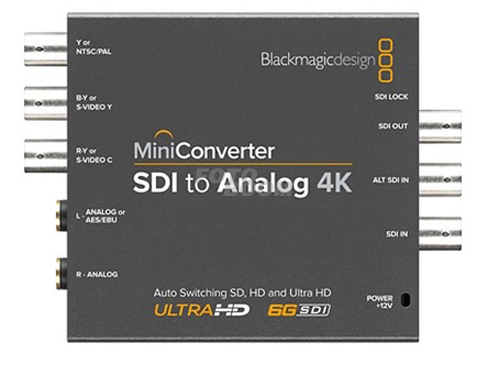 Mini Conversor SDI to Analog 4k