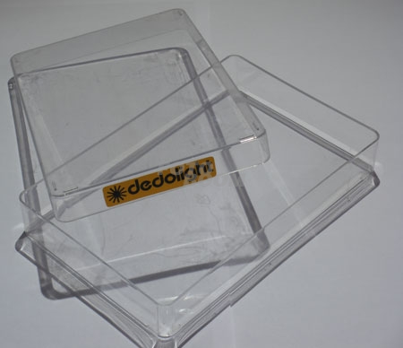 Caja plástico 21x11x3cm