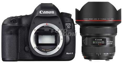 EOS 5D Mark III + 11-24mm f/4 L + 300E Bonificacion Canon