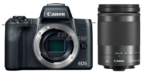 EOS M50 Negra + 18-150mm f/3.5-6.3 IS STM