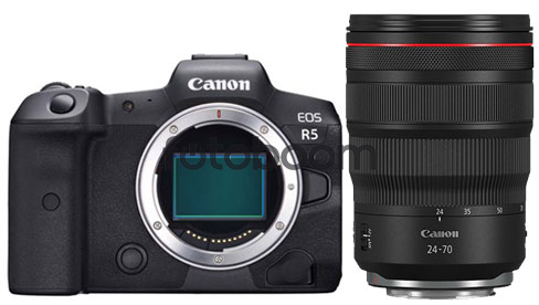 EOS R5 + 24-70mm f/2.8L RF IS USM + 200E Reembolso CANON + Cfexpress EXTREME Pro 256GB 1700Mb/s