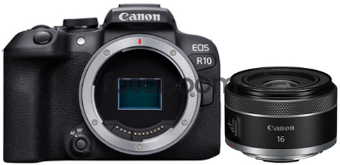 EOS R10 + 16mm f/2.8 STM RF + 50E Reembolso CANON