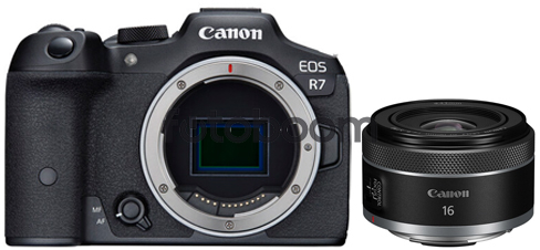 EOS R7 + 16mm f/2.8 STM RF + 50E Reembolso CANON