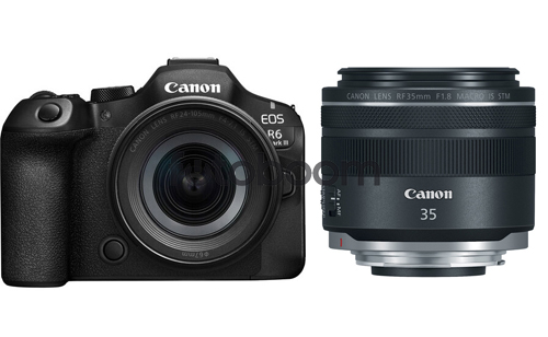 EOS R6 Mark III + 24-105mm f/4-7,1 RF IS STM + 35mm f/1,8 Macro RF IS STM