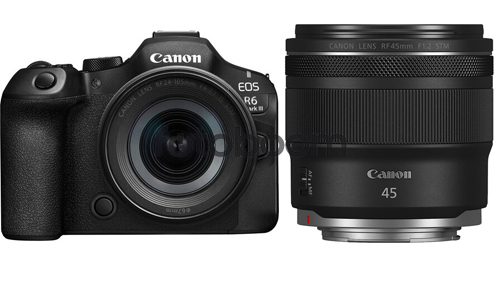 EOS R6 Mark III + 24-105mm f/4-7,1 RF IS STM + 45mm f/1.2 STM RF