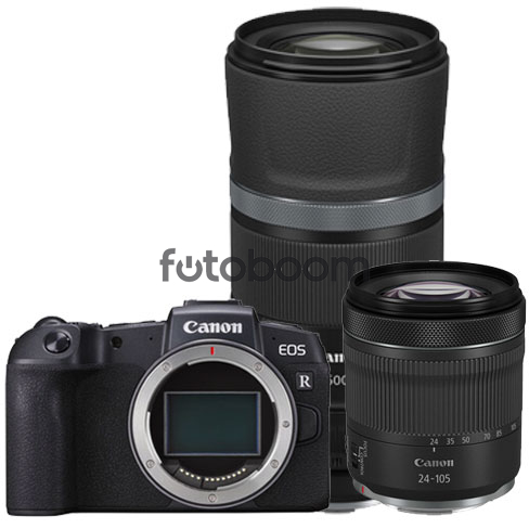 EOS RP + 24-105mm f/4-7,1 RF IS STM + 600mm f/11 RF IS STM