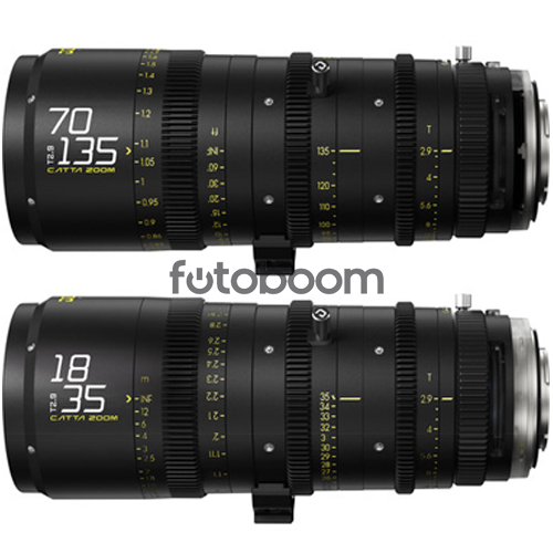 KIT CATTA ZOOM 18-35mm/70-135mm E-Mount (Negro)