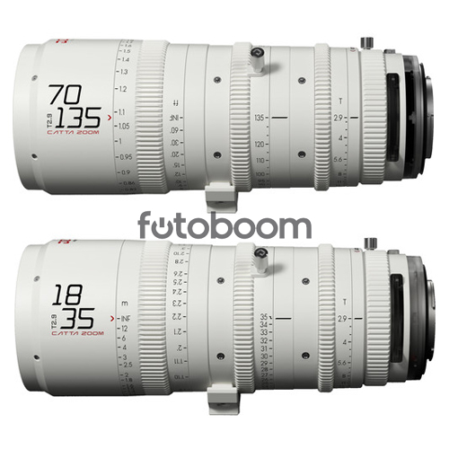 KIT CATTA ZOOM 18-35mm/70-135mm E-Mount (Blanco)