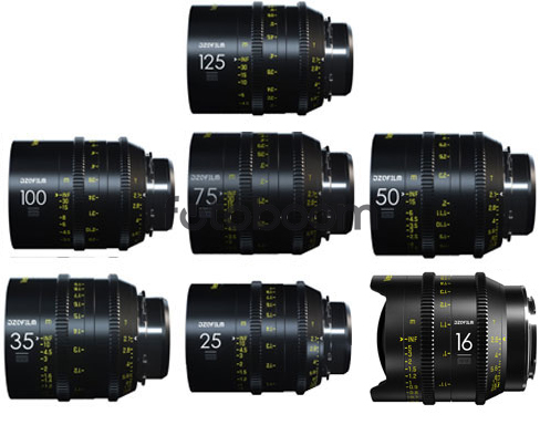 KIT VESPID 7-Lens 16/25/35/50/75/100/125 (FF, PL+EF)