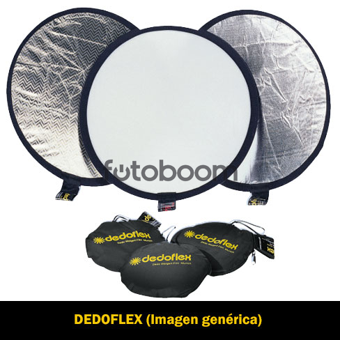 Reflector 30cm-Oro/blanco Dedoflex
