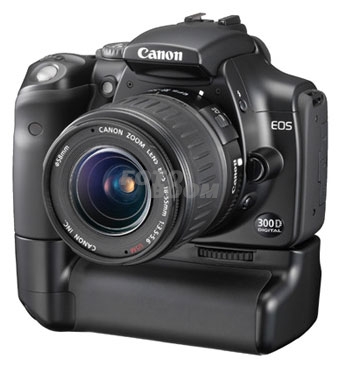 EOS 300D Black + 18-55mm + BG-ED 1