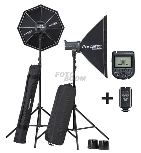 Kit D-Lite RX 4/4 SOFTBOX TO GO + Transmitter Pro Canon