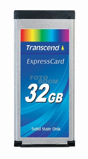Solid State 8Gb ExpressCard/34 con USB-Adapter