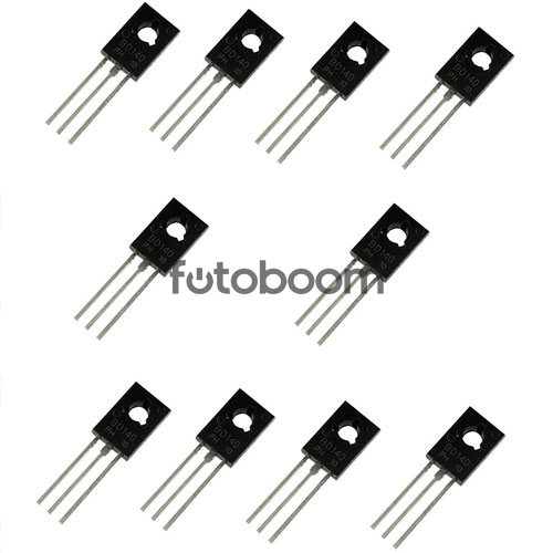 10 transistores BD 138