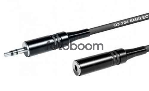 Alargador Minijack TRS-M a Minijack TRS-H 5 metros