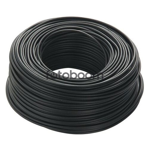 Cable eléctrico 2x1mm Negro (100m)