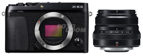 X-E3 Negra + 35mm f/2,0 XF Negro