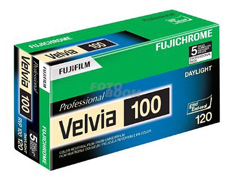 Velvia 100 120 (1x5 Pack) New