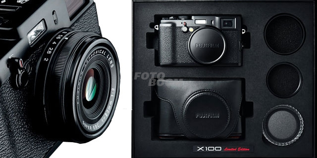 X100 Finepix Edicion Negra+LCX-100+SDHC-16Gb CLASS10