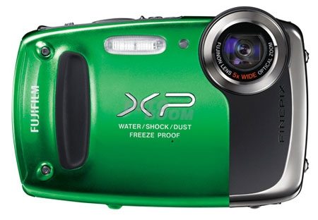 XP50 Finepix Verde+SDHC-4Gb+Estuche