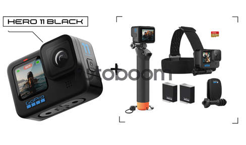 GoPro HERO11 Black + Kit de Accesorios