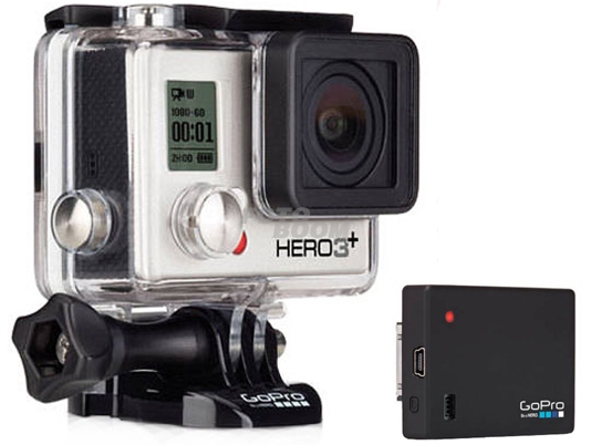 HD HERO 3 PLUS Silver Edition + Bateria Hero 3 Larga Duración + Tarjeta MicroSD