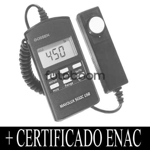 Mavolux 5032C USB + Certificado ENAC