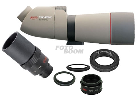 TSN-663 PROMINAR + Kit Digiscoping D1 Nikon F