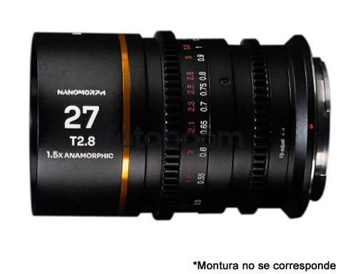 27mm T/2.8 Nanomorph 1.5x (Ámbar, Nikon Z)