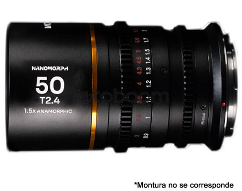 50mm T/2.4 Nanomorph 1.5x (Plata, Canon RF)