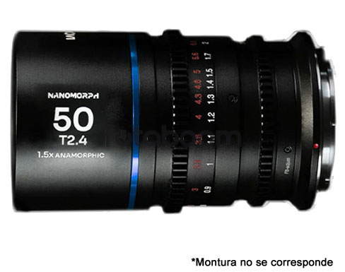 50mm T/2.4 Nanomorph 1.5x (Azul, Fuji X)