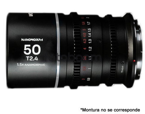 50mm T/2.4 Nanomorph 1.5x (Plata, Leica L)