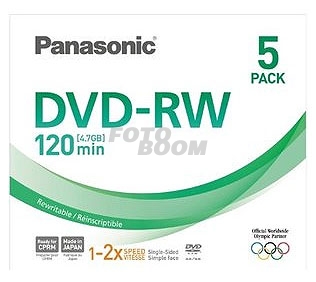 RW120E10 DVD-RW 8cm 4,7Gb 60m x10u